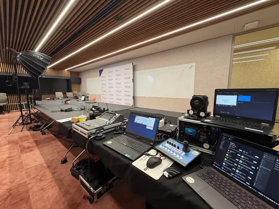 On-site edit and replay suite, July 2026