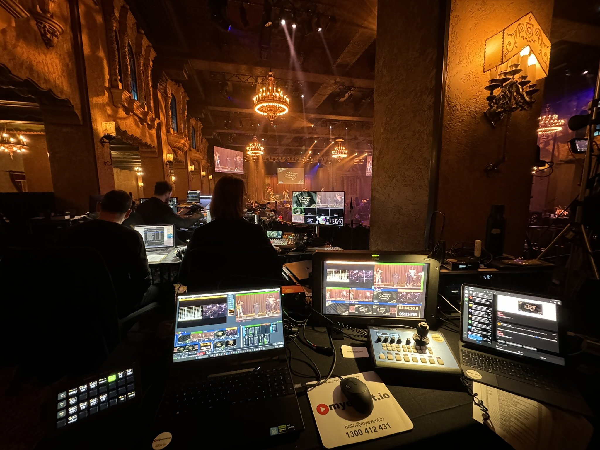 Event AV and streaming